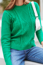 Sweater rombos tejido de bremer. - Imagen 4