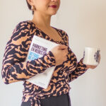 Remera manga larga animal print.