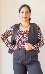 Remera manga larga animal print. - Imagen 3