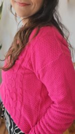 Sweater rombos tejido de bremer. - Imagen 2
