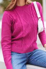 Sweater rombos tejido de bremer. - Imagen 3