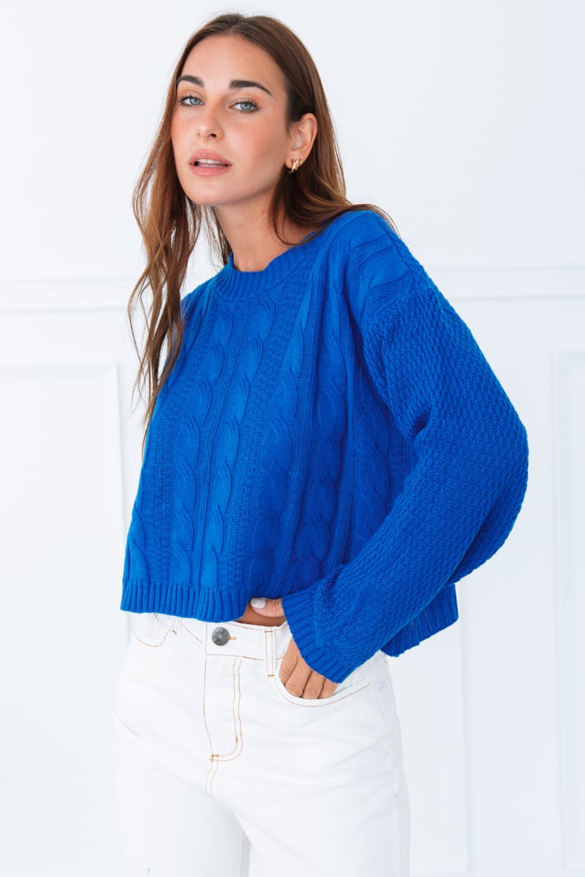 WhatsApp Image 2025-03-26 at 2.56.25 PM Sweater tejido cropped - Imagen 1