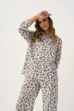 Camisa Poplin Animal Print